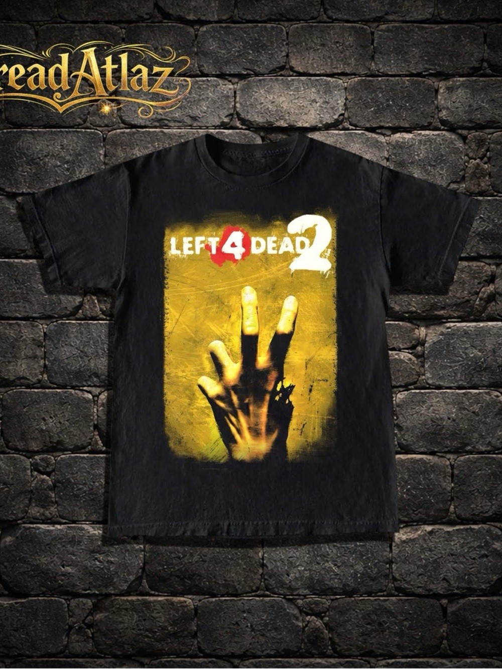 Left 4 Dead 2 Valve Tee – Retro Zombie Shooter Video Game T-Shirt